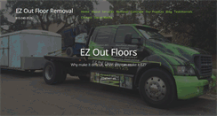 Desktop Screenshot of ezoutfloorremoval.com
