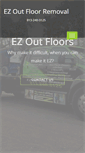 Mobile Screenshot of ezoutfloorremoval.com
